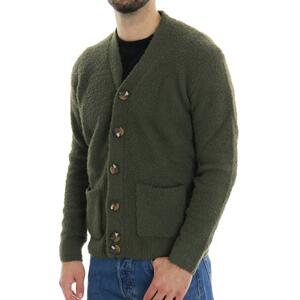 CARDIGAN TASCHE VERDE